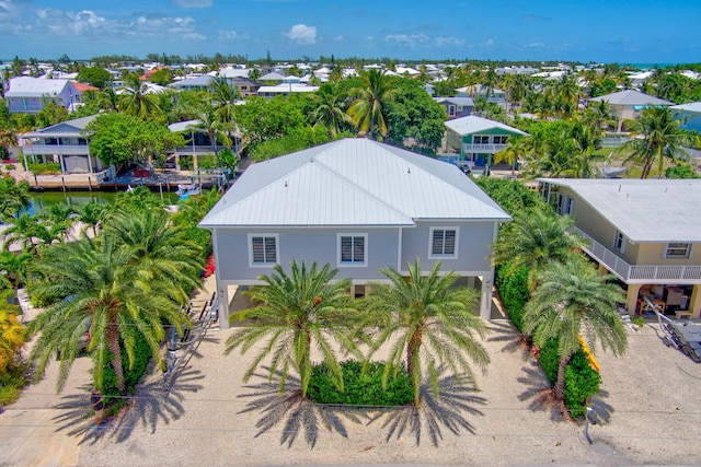 birds eye view of property featuring a residential view