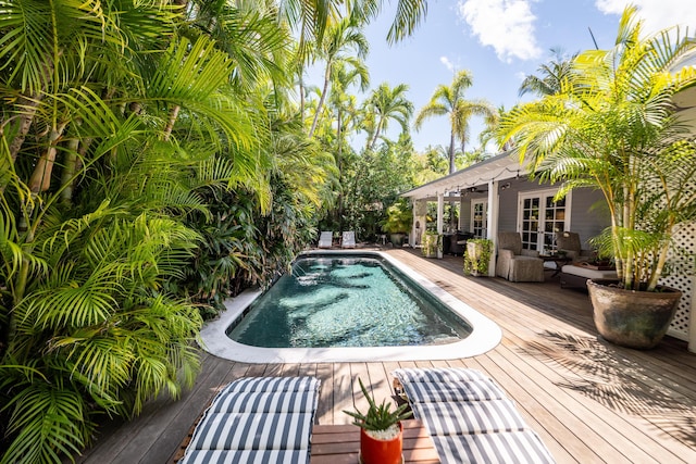 1414 Angela St, Key West, FL 33040 - outdoor pool featuring a deck