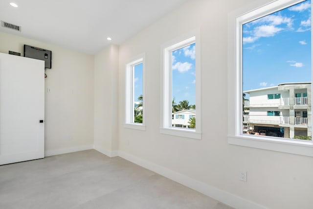 view of empty room