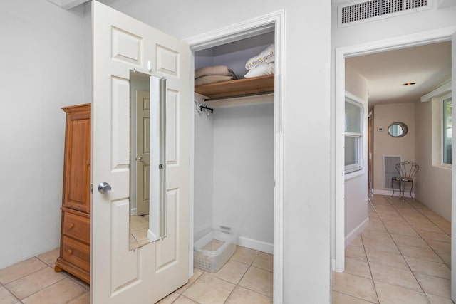 view of closet