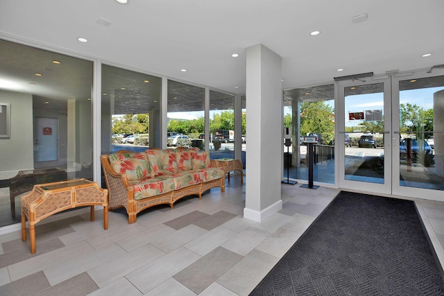 200 Wrenn St Unit 509, Tavernier, FL 33070 - lobby featuring recessed lighting and floor to ceiling windows