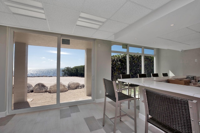 200 Wrenn St Unit 509, Tavernier, FL 33070 - sunroom featuring a water view