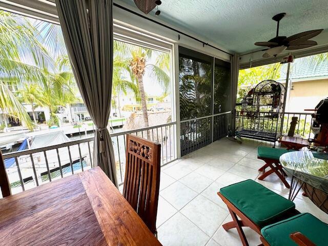 17 N Dr, Key Largo, FL 33037 - exterior space with ceiling fan