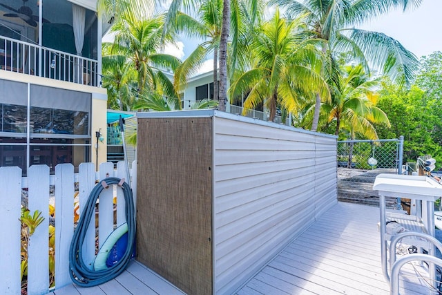 17 N Dr, Key Largo, FL 33037 - view of wooden deck