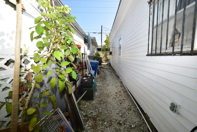 view of property exterior