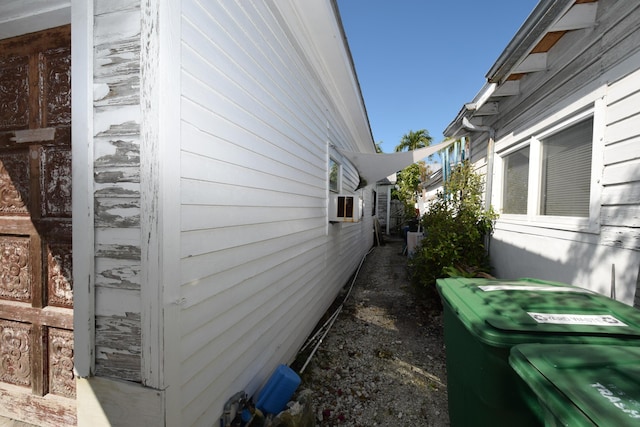 view of side of home