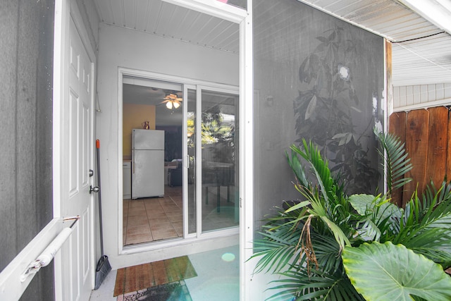view of property entrance