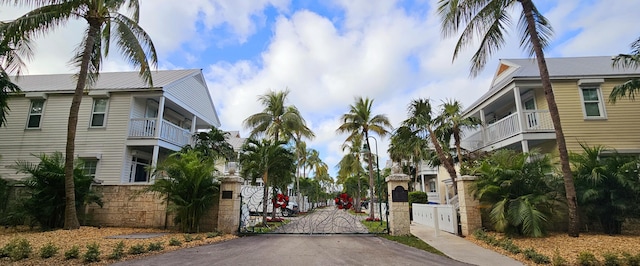 view of road