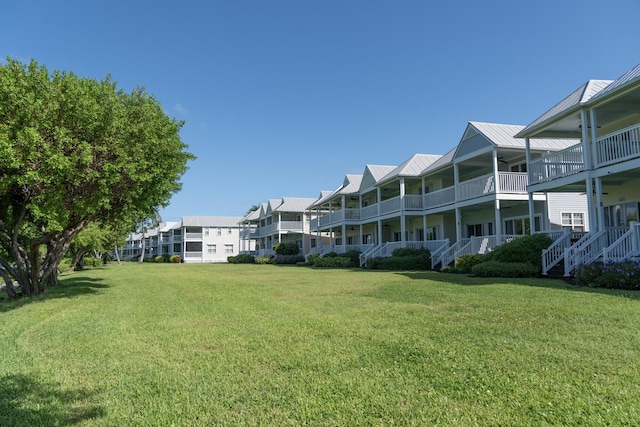 surrounding community featuring a yard