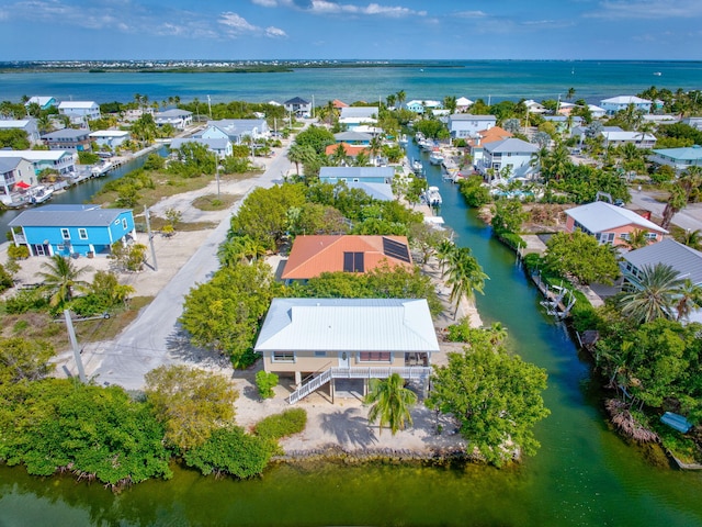 27312 Anguila Ln, Ramrod, FL 33042 - aerial view with a residential view and a water view