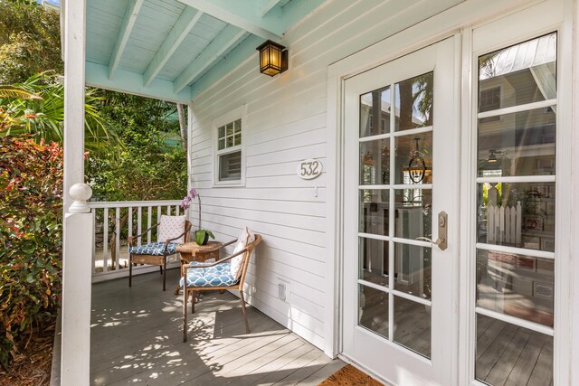 532 Porter Ln, Key West, FL 33040 - view of deck