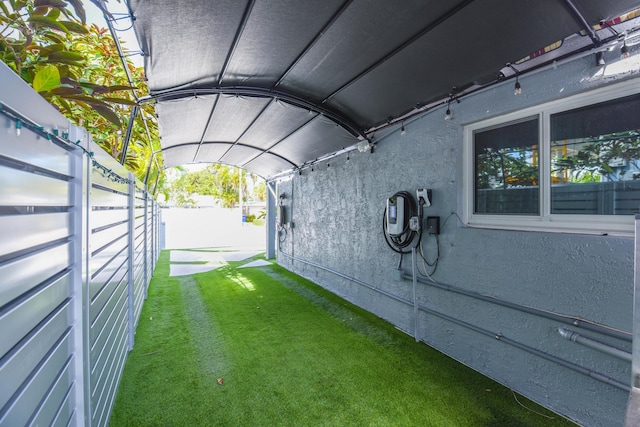 3034 Riviera Dr, Key West, FL 33040 - view of yard with fence