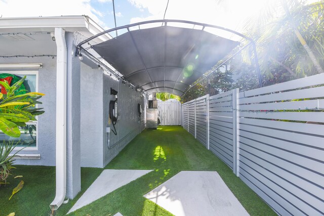 3034 Riviera Dr, Key West, FL 33040 - view of yard featuring fence private yard