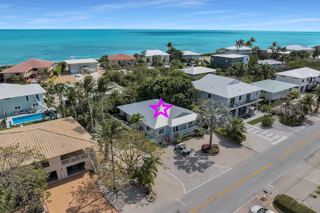 241 W Seaview Dr, Duck, FL 33050 - aerial perspective of suburban area with a large body of water