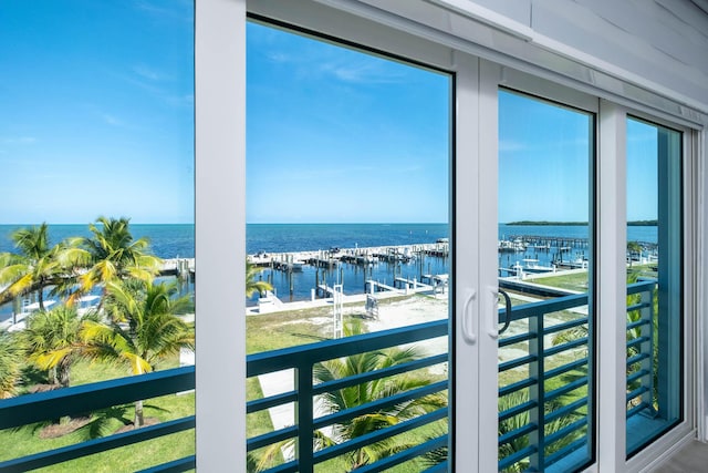 94825 Overseas Hwy Unit 204, Key Largo, FL 33037 - water view with numerous boat docks