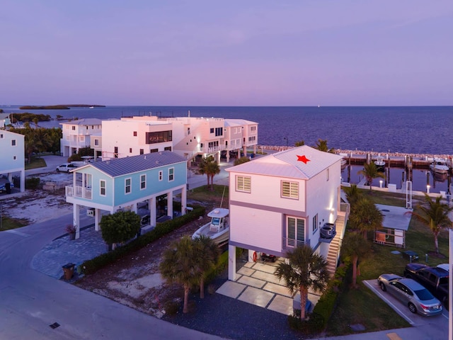 94825 Overseas Hwy Unit 204, Key Largo, FL 33037 - aerial view at dusk of a water view