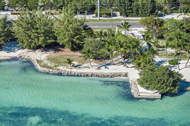 water view with a beach view