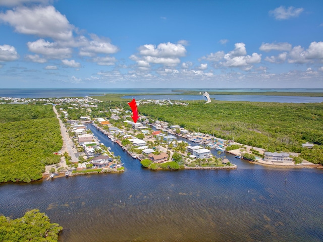 16 S Exuma Rd, Key Largo, FL 33037 - bird's eye view of a nearby body of water