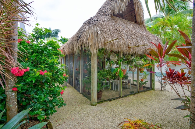 view of outbuilding with an outdoor structure