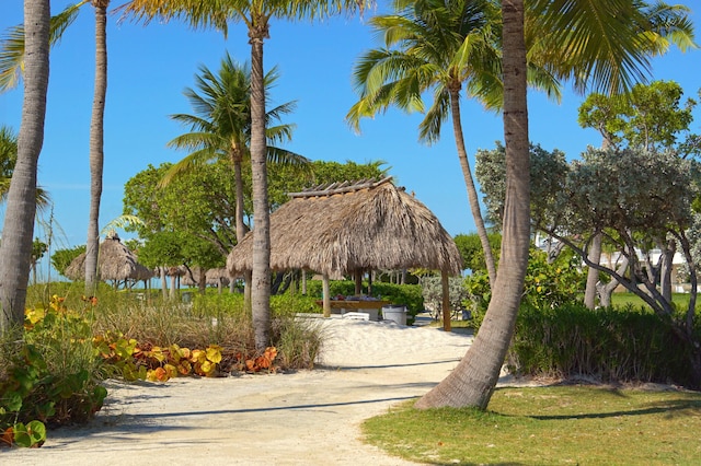 view of home's community featuring a gazebo