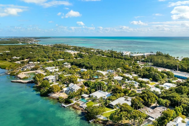 33 Pen Key Dr, Islamorada, FL 33036 - bird's eye view with a water view
