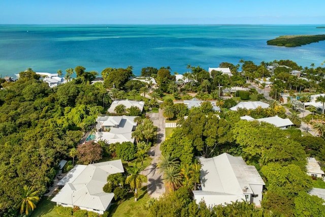 33 Pen Key Dr, Islamorada, FL 33036 - bird's eye view featuring a water view