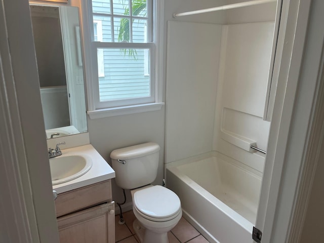 8 Kestral Way, Key West, FL 33040 - bathroom featuring vanity, shower / bath combination, and tile patterned flooring