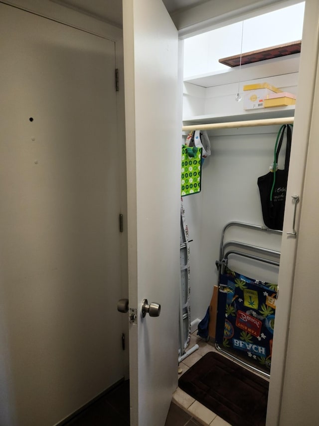 view of closet