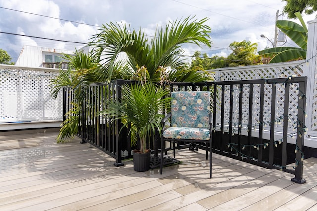 3355 Flagler Ave, Key West, FL 33040 - view of wooden terrace