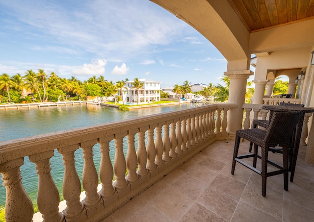 33 Cypress Ave, Key Haven, FL 33040 - balcony with a water view