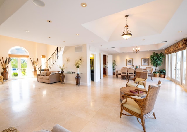33 Cypress Ave, Key Haven, FL 33040 - community lobby featuring stairs and recessed lighting