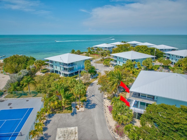 12690 Overseas Hwy Unit 52, Marathon, FL 33050 - bird's eye view with a water view