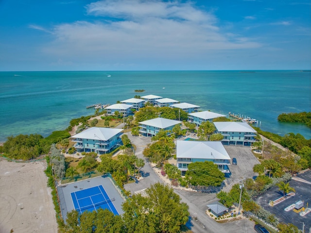 12690 Overseas Hwy Unit 52, Marathon, FL 33050 - birds eye view of property featuring a water view
