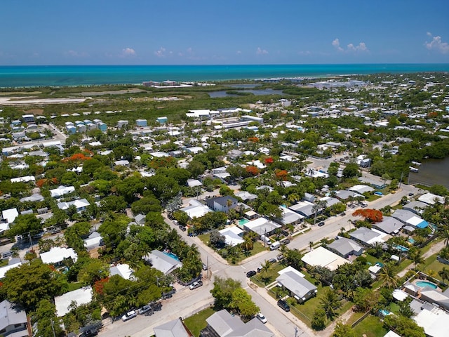1302 11th St, Key West, FL 33040 - aerial perspective of suburban area featuring a large body of water