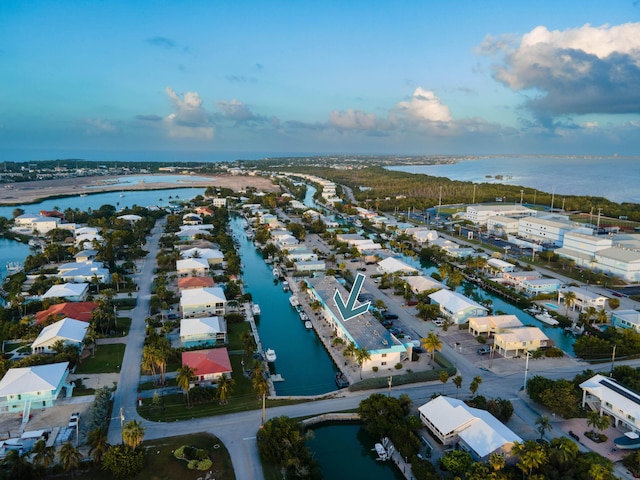 389 N Anglers Dr Unit 204, Marathon, FL 33050 - drone / aerial view with a residential view and a water view