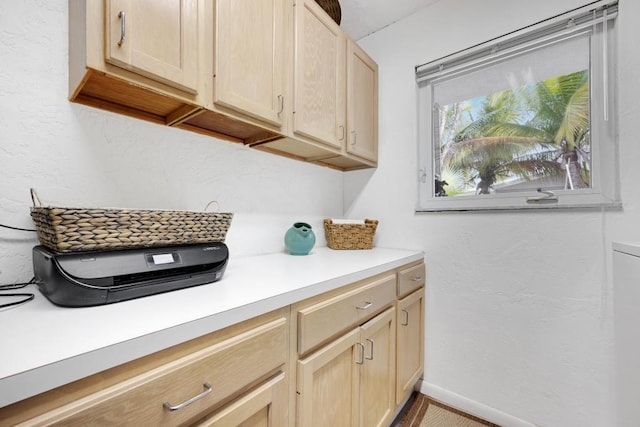 view of laundry room