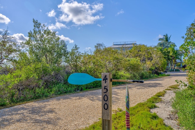 4500 Filer Cove Rd, Big Torch, FL 33042 - view of dirt / gravel road