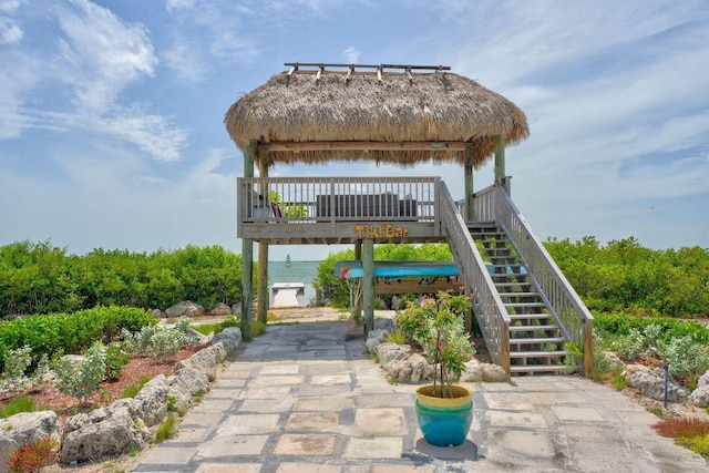 4500 Filer Cove Rd, Big Torch, FL 33042 - view of home's community featuring a gazebo and stairway
