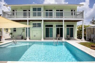 rear view of house with a patio