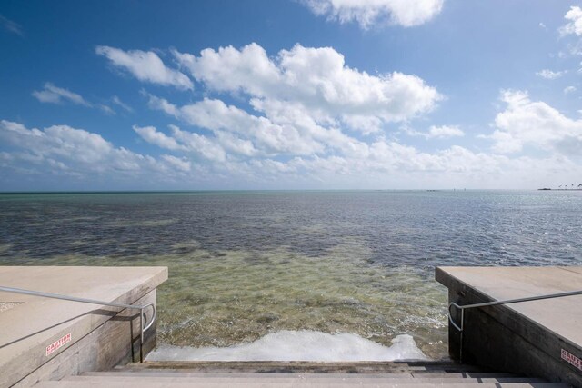 view of water feature