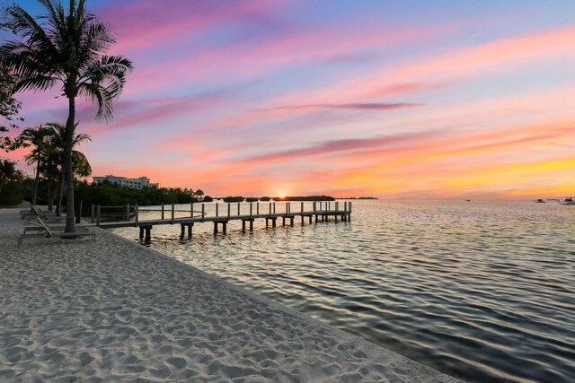 3841 N Roosevelt Blvd Unit 315, Key West, FL 33040 - dock area featuring a water view