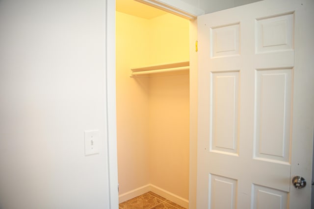 view of closet