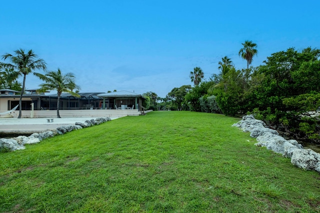 view of yard