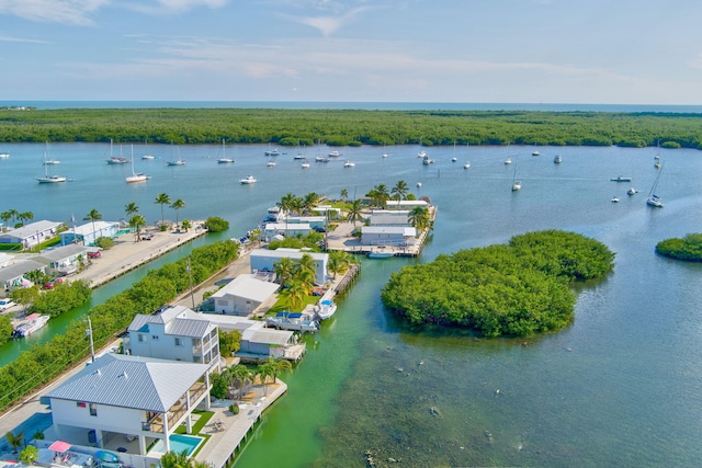 949 24th St, Ocean, Marathon, FL 33050 - drone / aerial view of a nearby body of water