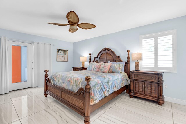 150 10th St, Key Colony, FL 33051 - bedroom with ceiling fan