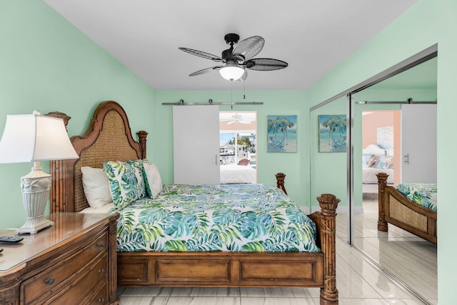 150 10th St, Key Colony, FL 33051 - bedroom with ceiling fan