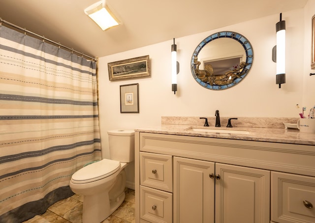 1124 Catherine St Unit 202, Key West, FL 33040 - bathroom with toilet, vanity, and curtained shower
