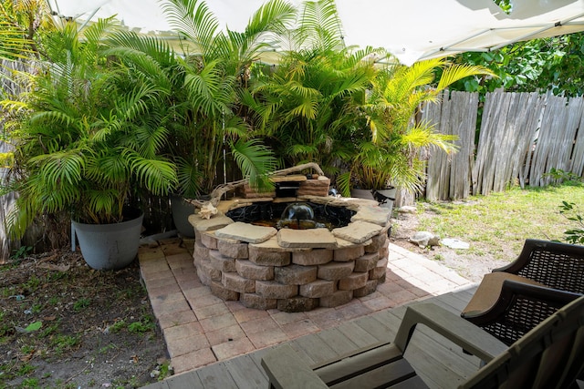 45 1st St, Big Coppitt, FL 33040 - view of patio / terrace featuring fence