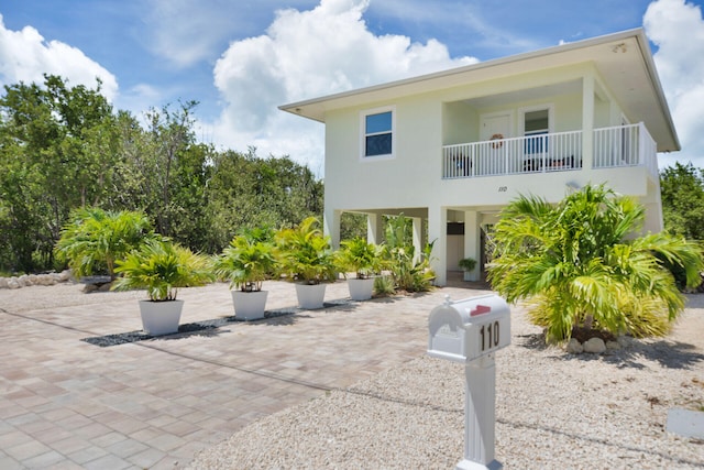 view of rear view of house