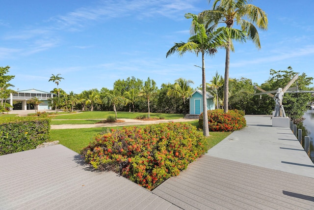 1514 Shaw Dr, Key Largo, FL 33037 - surrounding community featuring a lawn